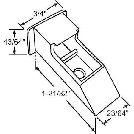 Strybuc Balance Top Sash Guide 900-20577